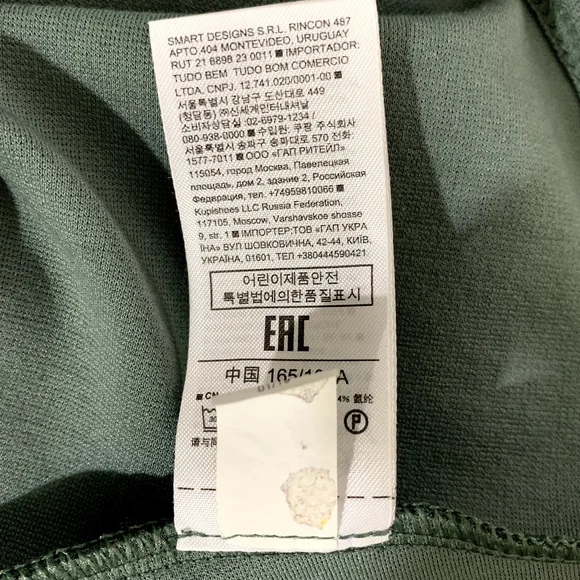 GAP Sage Green Sleeveless Flared Peplum Dress size 12 - Picture 12 of 13